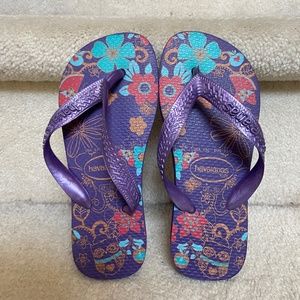 girls havaianas flip flops